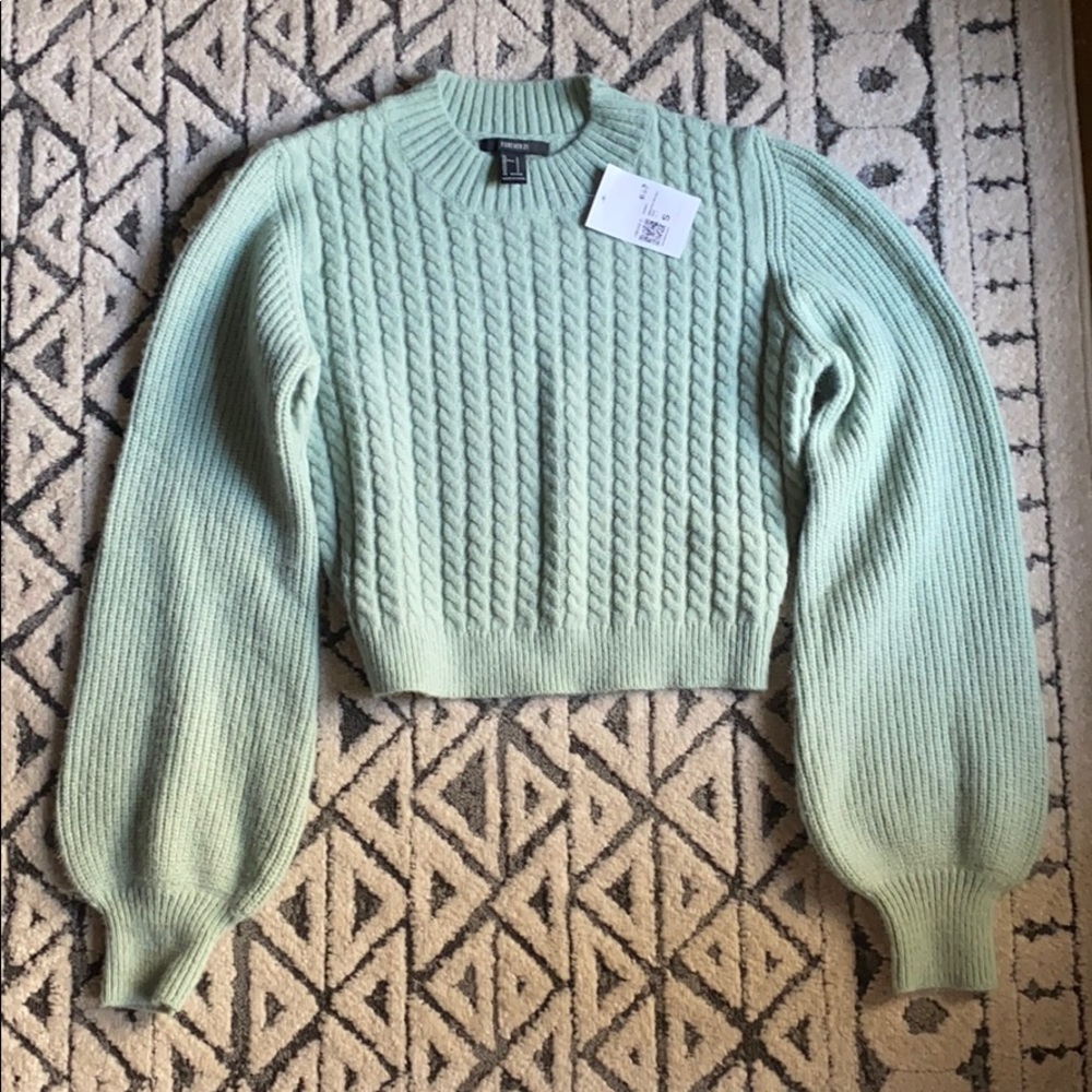 Forever 21 cropped sweater